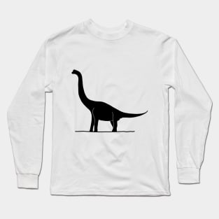 Sauropod - Black Long Sleeve T-Shirt